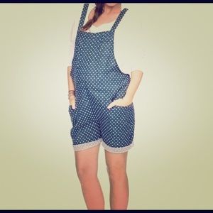 Hatch Maternity/Postpartum Short Overalls, Size 1